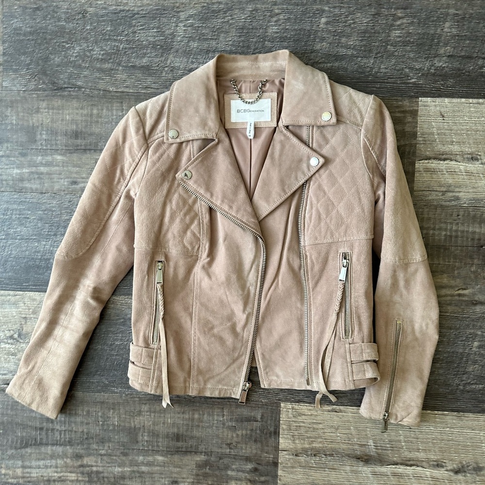 Genuine Suede Leather Jacket - Picture 14 of 14